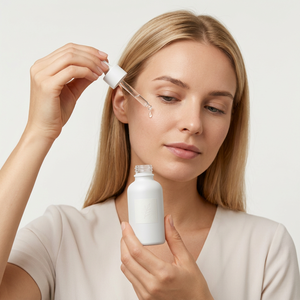 Siero Coreano Idratante Base con Niacinamide e Adenosina 50ml OEM Private Label per Viso e Collo, Illuminante e Idratante, Confezione - Product Image 1