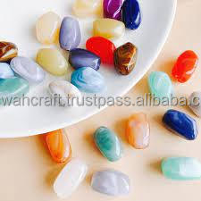 Guirnalda de cuentas de madera rústicas estilo boho, hechas a mano, para decoración, relleno de cuencos, accesorio rústico, artesanía natural - Product Image 3