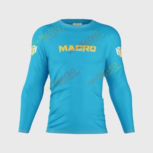 ชุดป้องกันผดผื่นสำหรับผู้ชายแขนยาวหลากสีโลโก้ออกแบบได้ตามต้องการสำหรับตัวเลือกดีไซน์ส่วนบุคคล - Product Image 4