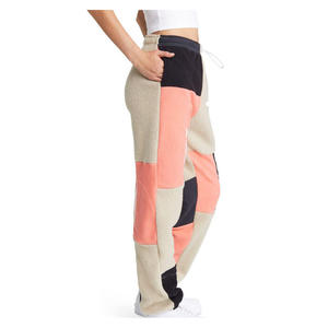 Pantalones de chándal de punto de algodón extragrandes con logo bordado personalizado para mujer, pantalones de chándal anchos de doble cintura para hombre - Product Image 3