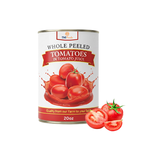 Tomates Pelados en Jugo de Tomate de Primera Calidad a Precio Económico, enlatados en Lata A10, Venta Caliente de Fábrica en Vietnam - Product Image 1