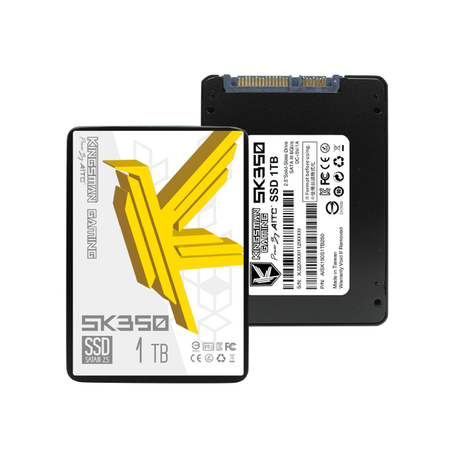 [KINGSMAN GAMING] 2.5 Inch SATA 3.0 1TB SSD Internal for Gaming PC with 560MB/s Read & 520MB/s Write Speed Plastic Shell