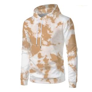 Nouveaux sweats à capuche tie-dye pour hommes, manches longues, qualité supérieure, anti-rétrécissement, prix de gros, nouveau design personnalisé. - Product Image 4