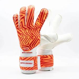 Nuevo Diseño de Guante de Natación con Palma Delantera de Látex, Dorso de Látex Básico, Impresión por Sublimación, Corte Medio, Correa Elástica Adjunta y Protección para el Pulgar - Product Image 1