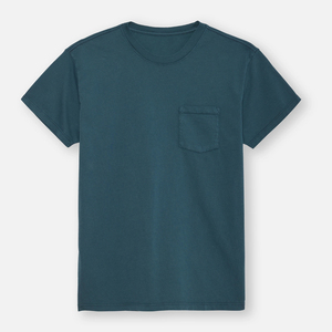 T-shirts en coton biologique pour hommes, t-shirts décontractés à manches courtes pour l'été, t-shirt uni en jersey pour hommes - Product Image 1