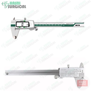 Hot Selling <b>Big</b> Screen Electronic Digital Vernier Outside Stainless Steel Groove Caliper Hasni Surgical CE ISO Approved - Product Image 1