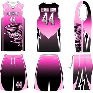 Conjunto de Uniforme de Baloncesto Femenino Sublimado Personalizado, Transpirable y de Secado Rápido, Camiseta y Pantalones Cortos de Baloncesto para Mujer, Venta al Por Mayor para Equipos Deportivos - Product Image 6