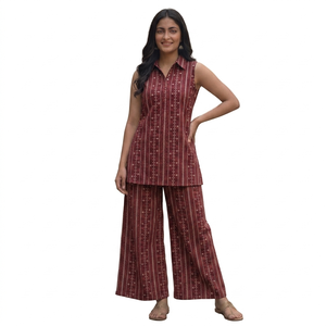Conjuntos de algodón elegantes y cómodos, diseñados para el uso diario y la moda, ideales para boutiques, minoristas, marcas y compradores mayoristas. - Product Image 1