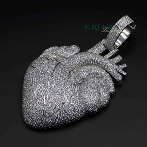 Collier pendentif cœur en argent 925, best-seller, bijoux élégants et tendance pour tous les jours et les occasions spéciales, disponible à la vente - Product Image 6