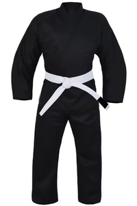 Uniforme Tradicional de Karate Blanco, Traje de Lona de Algodón de 8oz, para Niños y Adultos, Precio de Fábrica para Pedidos al por Mayor - Product Image 3
