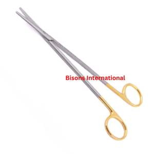 Tijeras de disección Metzenbaum TC manuales al por mayor de BISONS, instrumento quirúrgico de precisión de acero inoxidable - Product Image 2