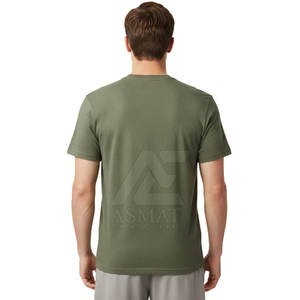 Camiseta personalizada con relieve, de algodón de alta calidad, gruesa, de manga corta, estilo urbano, para hombre. - Product Image 6