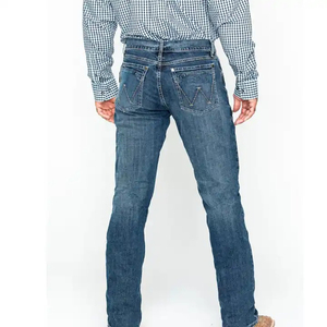 Jeans para Hombre, Corte Slim Fit, Clásicos, de Mezclilla, Diseño de Fabricante, Precio de Fábrica, Jeans Lavados, Pantalones Rectos para Hombre - Product Image 2