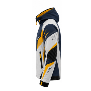 Blouson moto d'été léger et respirant en textile pour homme, vêtement d'extérieur pour la conduite, manteau de voyage sur route, logo personnalisé, fournisseur en gros, usine - Product Image 5