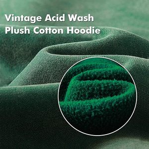 Design Your Own Custom Printed Embroidered Acid Wash Oversized Heavy Fleece 100% Cotton Vintage Stone Washed Unisex Spring - Product Image 6