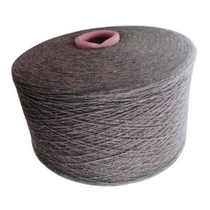 Fil de coton recyclé écologique cardé NE 24s/1, textiles durables antibactériens, vente en gros pour vêtements et autres articles - Product Image 3