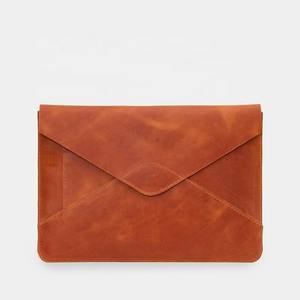 Funda de Piel Auténtica de Alta Calidad para Portátil, Estilo Vintage, con Logotipo Personalizado, Ligera, para MacBook Air Pro de 13 Pulgadas, LS-0221 - Product Image 5