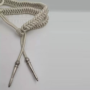 2026 Cordones de hombro personalizados con hilo de bullion, cordones de uniforme, cordones de hombro para guardia de seguridad - Product Image 3