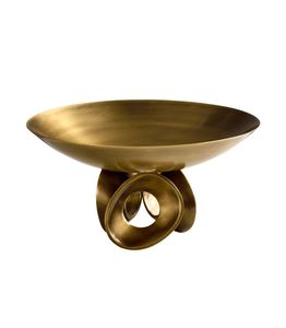 Vente en gros de bols à salade de fruits élégants et luxueux, faits à la main, résistants à la chaleur, en aluminium doré, jetables, personnalisés pour la maison - Product Image 2