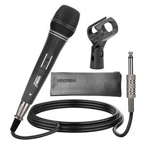 Microfono vocale dinamico professionale 5 CORE al neodimio cardioide microfono palmare unidirezionale per il canto Karaoke maglia in acciaio - Product Image 1