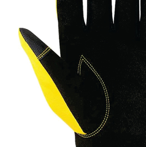 HOLY SIGNS INTERNATIONAL HSI-0018 EN420 Certified Leather <b>Driver</b> Safety <b>Gloves</b> Elastic Wristlet Durable Fireproof Waterproof - Product Image 6