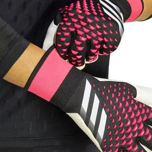 Gants de gardien de but professionnels personnalisés OEM ODM de haute qualité 4mm cuir latex protection des doigts équipement de football - Product Image 3