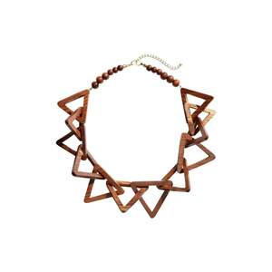 Handmade Vintage Wooden <b>Cross</b> <b>Necklace</b> <b>for</b> <b>Women</b> Crystal Fashion Accessories Jewelry - Product Image 6