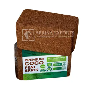 Best Manufacturer of Coconut Coco Pith Coir Pith 650 Gram Bricks For Home & Garden Supplies