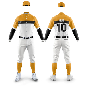 Uniformes de Béisbol con Logotipo Personalizado al por Mayor, Costuras Premium, Tela Transpirable, Ropa Deportiva para Equipos, OEM ODM - Product Image 2