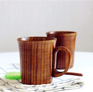 คราฟท์ เอ็มโพรียม เอ็กซ์พอร์ตส์ แก้วกาแฟไม้เนื้อแข็งธรรมชาติ ขัดเงาอย่างเป็นมิตรต่อสิ่งแวดล้อม พร้อมหูจับ สำหรับดื่มชา เบียร์ ใช้ในบ้านหรือบาร์ - Product Image 2