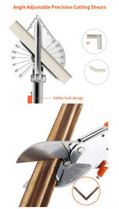 Tijeras <span class=keywords><strong>de</strong></span> ajuste <span class=keywords><strong>de</strong></span> ángulo, cortador <span class=keywords><strong>de</strong></span> canalización <span class=keywords><strong>de</strong></span> alambre, hoja reemplazable, herramienta <span class=keywords><strong>de</strong></span> mano, <span class=keywords><strong>corcho</strong></span>, plástico, PVC, tijeras <span class=keywords><strong>de</strong></span> canalización <span class=keywords><strong>de</strong></span> alambre - Product Image 6
