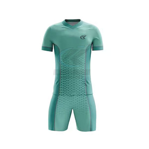 Uniforme de Fútbol de Fábrica, Poliéster Transpirable, Servicio OEM, Personalizado, Nuevo, Más Vendido - Product Image 2