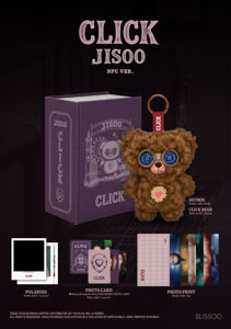 JISOO - [ CLICK ] Segundo Sencillo (BABY BEAR Versión NFC) Álbum de K-Pop en CD, el Más Vendido en Corea, para Todas las Edades - Product Image 4