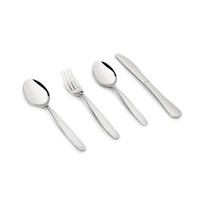 Luxury Cutlery <b>Set</b> for Table Settings Silver Polished Stainless Steel Cutlery <b>Flatware</b> <b>Set</b> - Product Image 3