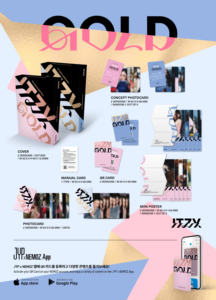 อัลบั้มต้นฉบับภาษาเกาหลีของ ITZY - GOLD (รุ่น PLATFORM_NEMO) - Product Image 4