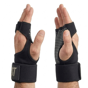 Guantes de Entrenamiento para Gimnasio, Transpirables, para Levantamiento de Pesas, con Soporte Ajustable para la Muñeca, Antideslizantes, para Entrenamiento Físico - Product Image 2
