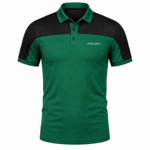 เสื้อโปโลชายหลากสี ปี 2026 แขนสั้น ปักโลโก้ด้านหน้า สวมใส่สบาย ระบายอากาศได้ดี ผ้าปิเก้ โพลีเอสเตอร์ 100% - Product Image 1