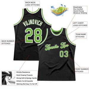 Uniformes de Baloncesto Personalizados Transpirables de Verano, Diseño Verde - Product Image 6