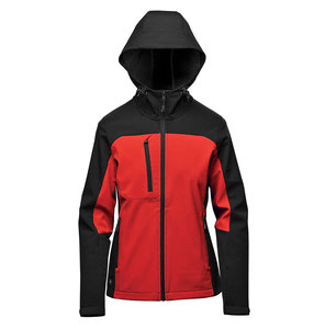 EASYFIT INDUSTRIES Formal Solid Softshell Jacket Hooded Waterproof Windproof Unisex Autumn Pullover Closure <b>Polyester</b>/Cotton - Product Image 1
