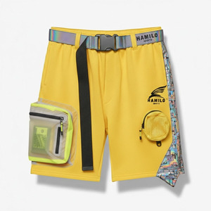 Shorts Homme Légers 2025 en Coton/Polyester, Taille Élastique, Respirants, Coupe Ample, Style Urbain - Product Image 4