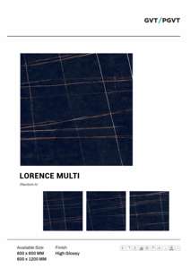 Carreaux de sol en porcelaine polie haute brillance de qualité supérieure 60x60cm 600x600mm Solution de revêtement de sol pour maisons contemporaines et espaces commerciaux - Product Image 2