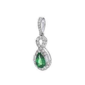 Pear Cut Tourmaline Pendant Gemstone 925 Sterling <b>Silver</b> Luxury Jewelry Women Elegant Handmade Gift Durable - Product Image 6
