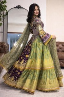 Robe afghane traditionnelle Kuchi brodée, robe en velours vintage