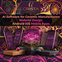 Logiciel d'IA pour les fabricants de céramique, conception de sites web, applications mobiles Android iOS, logiciel ERP CRM d'IA, WordPress, Shopify, e-commerce IA