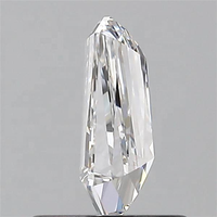 Diamant naturel en forme de cerf-volant de 0,5 carat, certifié GIA, qualité VVS, pour colliers et bijoux pour femmes