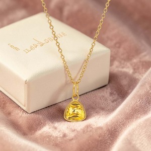 Collier en quartz citrine Trillon fait main, serti clos, pierre précieuse facettée, vente en gros, cadeau pour elle - Product Image 1