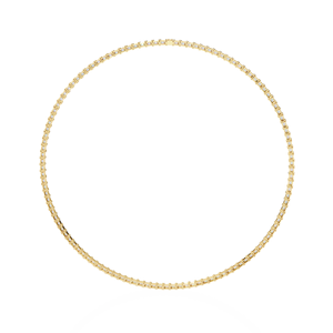 Collar de Cadena de Diamantes Cultivados en Laboratorio con Corte Esmeralda de Lujo, Certificado IGI CVD HPHT, Cadena de Diamantes de Oro Sólido de 14K - Product Image 4