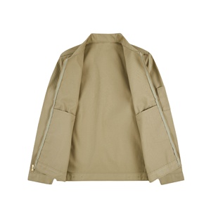 New Arrival Breathable Handmade <b>Canvas</b> <b>Work</b> <b>Jacket</b> Plus Size Cotton Lining <b>Work</b> Wear <b>Jacket</b> For Men - Product Image 3