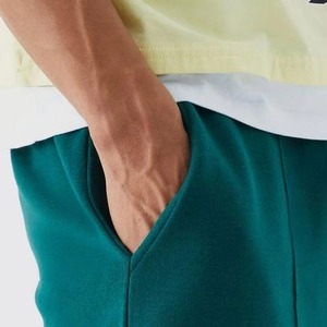 Custom Sports Style Solid Color Canvas Slim Fit Casual Men's <b>Trousers</b>-Quick Dry Breathable <b>Drawstring</b> Closure Fleece Lining - Product Image 4