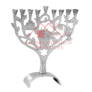 2025 Meilleure vente en laiton Menorah Candle Stands Best Seller - Product Image 6